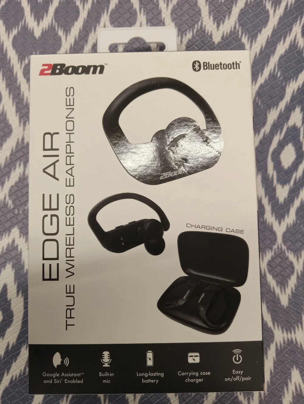 Edge Air True Wireless Bluetooth Earphones - Black
